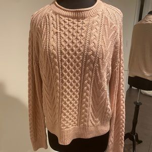 PINK OVERSIZE SWEATER